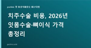 치주수술 비용, 잇몸치료로 안 되면 얼마까지 각오해야 할까