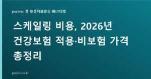 스케일링 비용, 1년에 한 번은 보험되는데 왜 더 내라고 할까