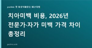 치아미백 비용, 치과 1회 20만~40만원과 자가 미백 차이